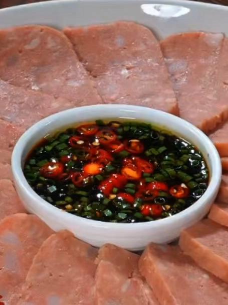 以后孩子想吃午餐肉自己在家就能做