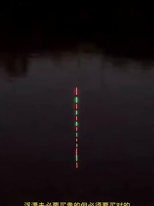 这款日夜两用夜光浮漂,咬钩变色加粗醒目,电子漂夜钓鱼漂