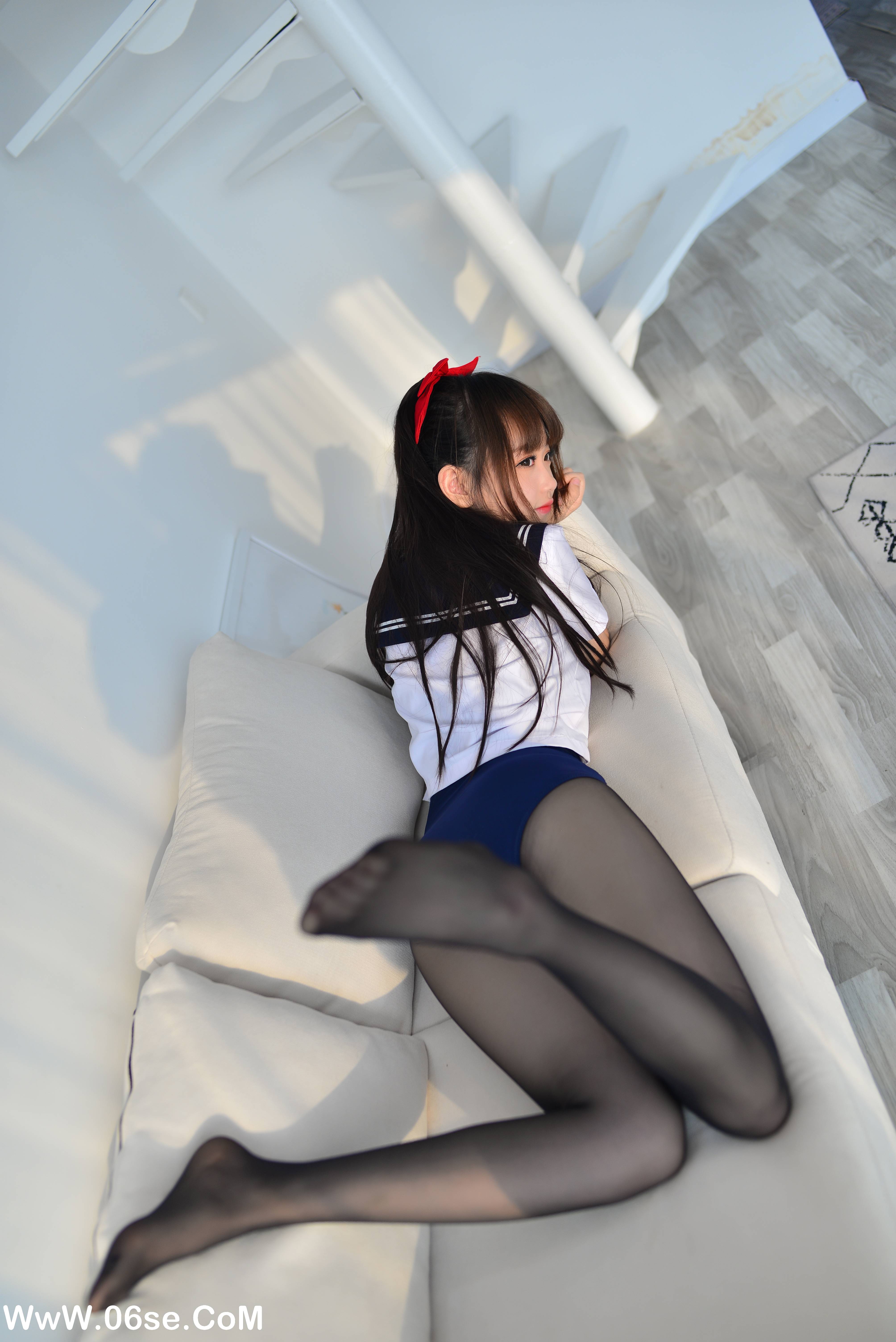 图片[41]-Cos小姐姐雪琪 NO.041 – 黑丝JK死库水 [46P392M]-六色网