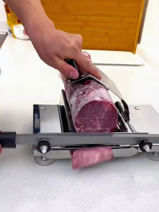 羊肉卷切片机 多功能家用肥牛冻肉刨肉机
