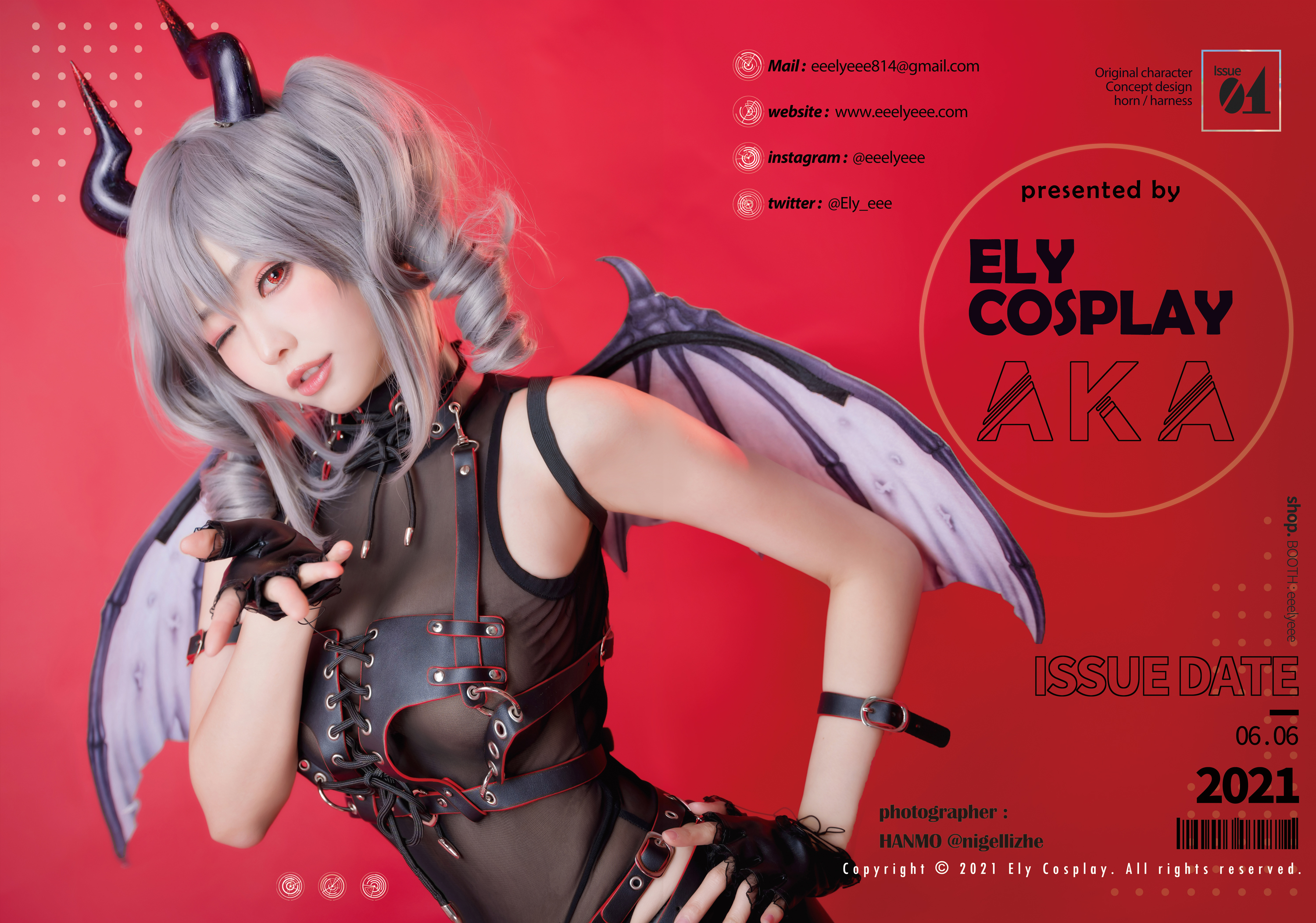 图片[26]-Ely_eee(ElyEE子) NO.024 — Original Devil 原創惡魔 [27P55M]-六色网