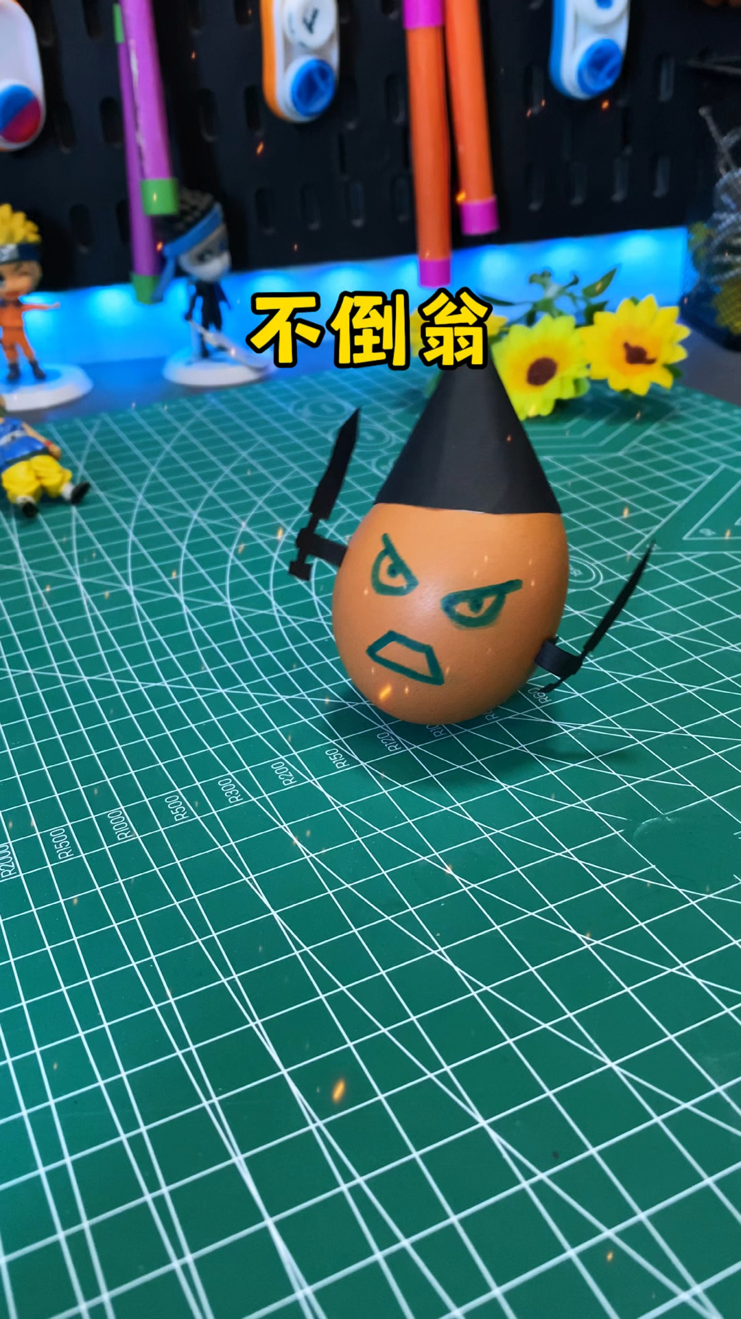 鸡蛋这样玩,简直太魔性了#手工diy #亲子手工 #解压玩具
