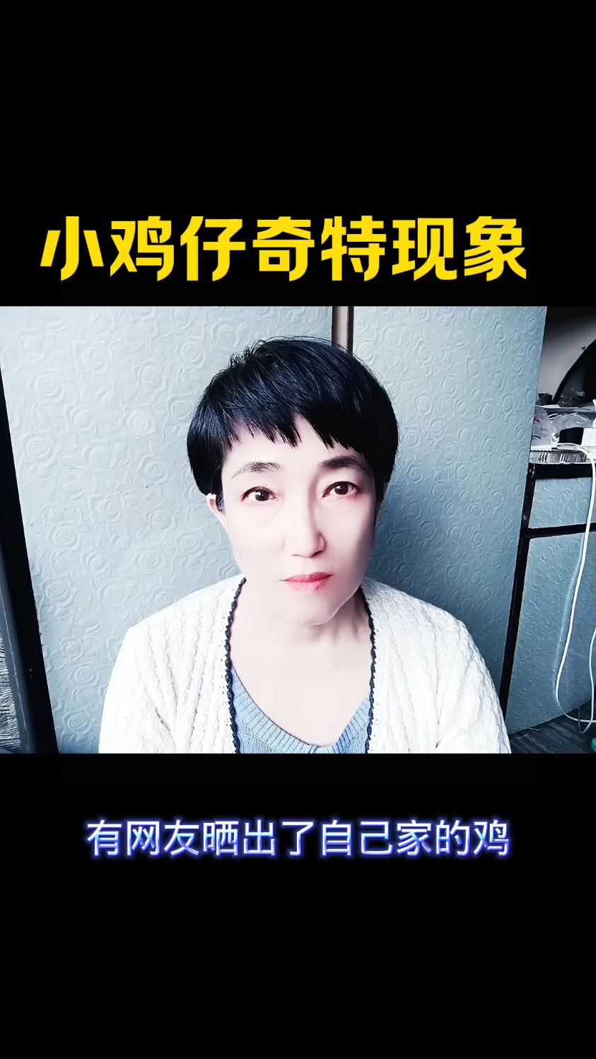 千姿百态 无奇不有#奇特小鸡仔