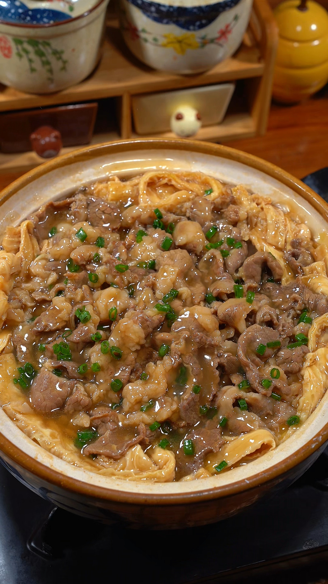 广式腐竹牛肉煲,年夜饭必备,鲜香美味又下饭
