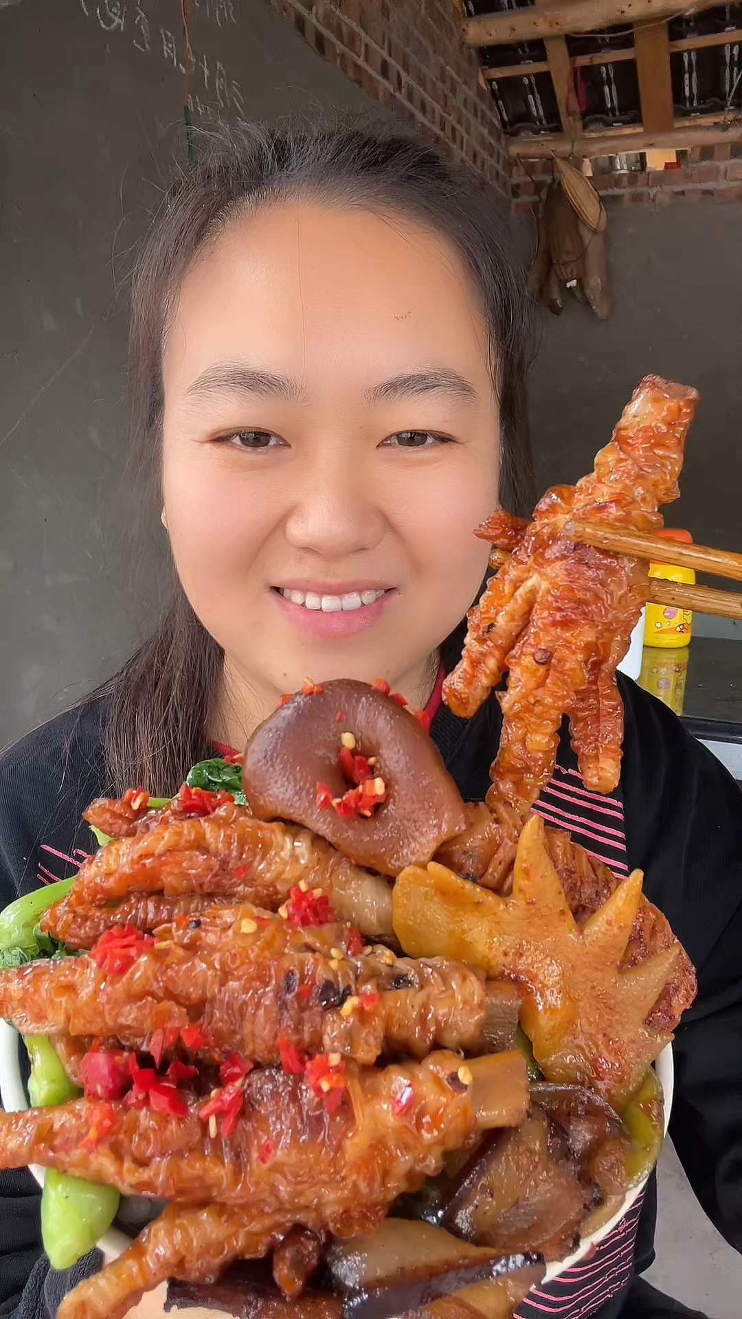 虎皮鸡爪,猪鼻子,老香了