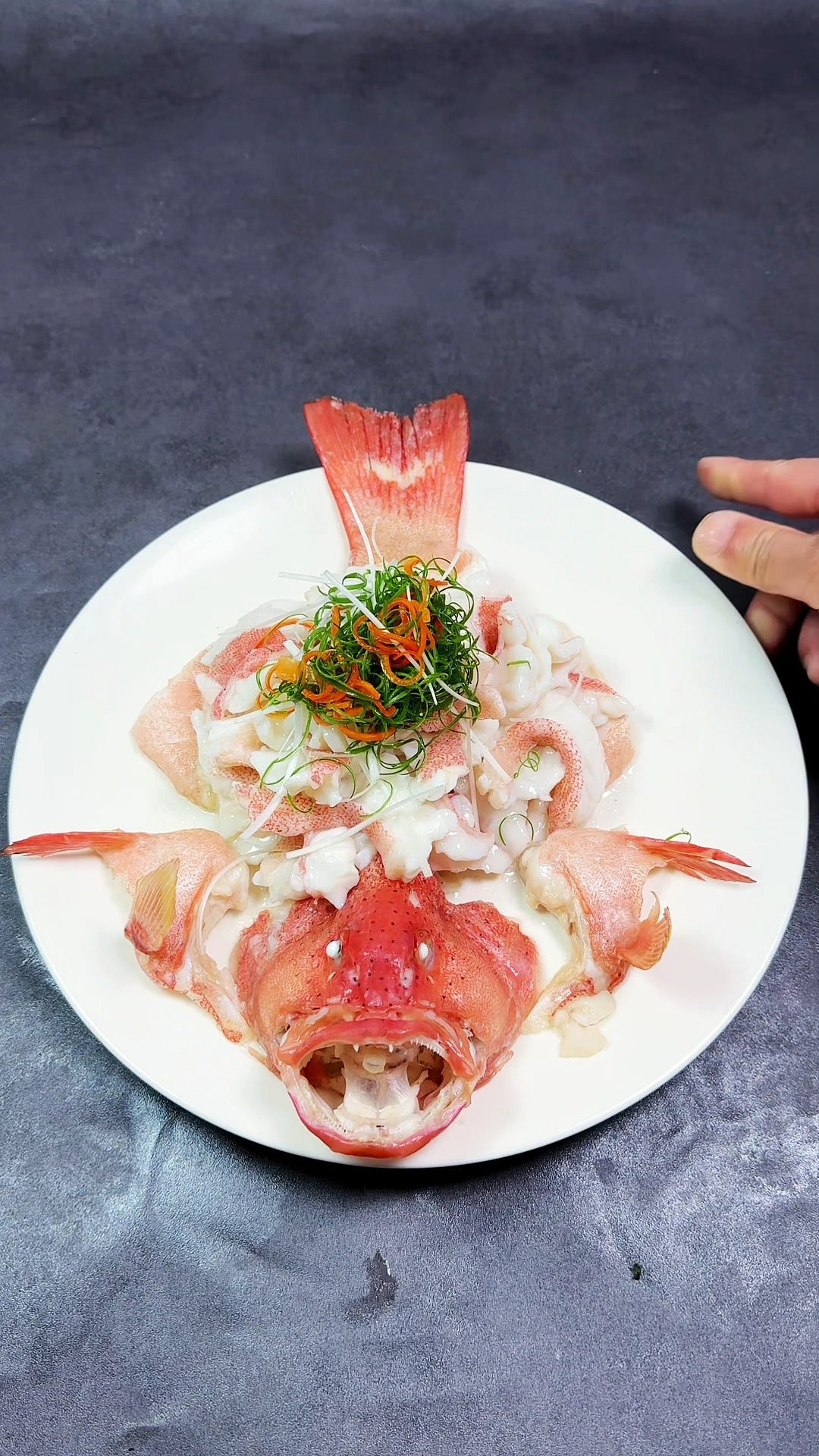 油淋东星斑,花600买的东星斑,这样做更能体现它的价值