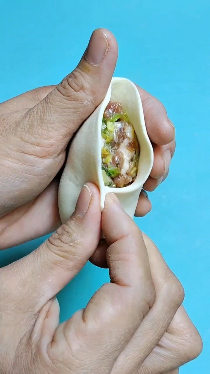 麦穗包子包法,慢教程