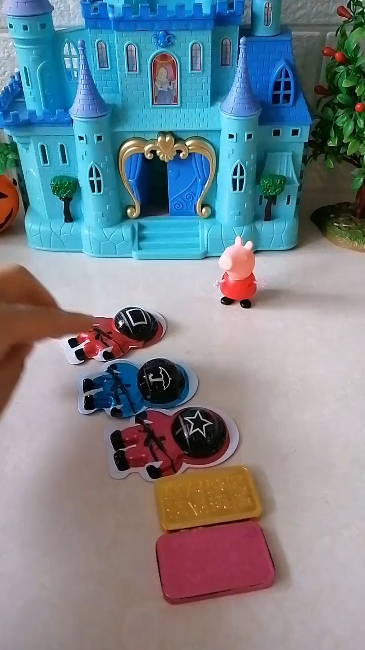 我买了五块巧克力