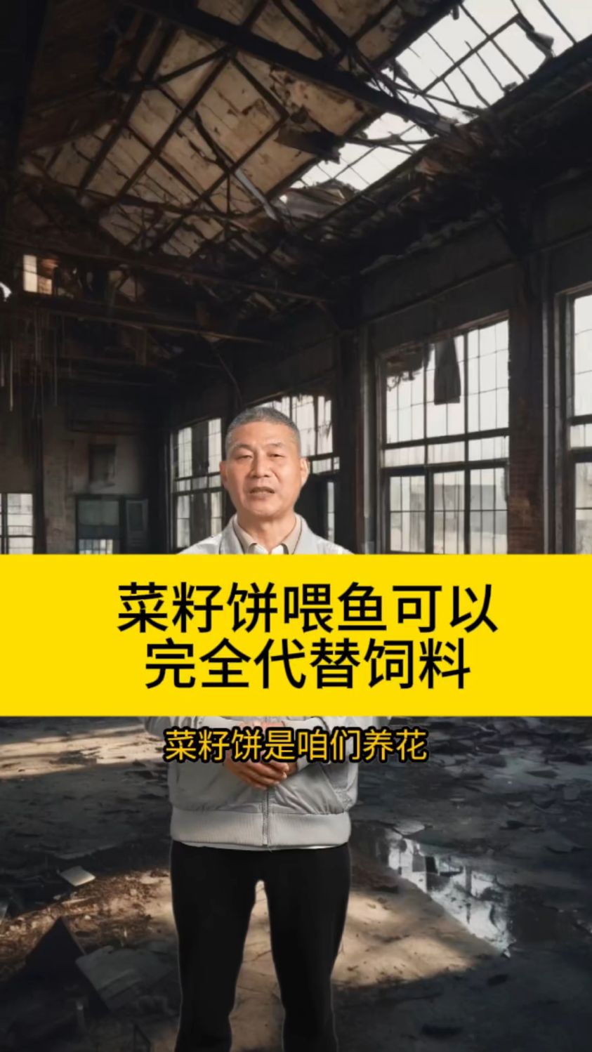 菜籽饼喂鱼可以完全代替饲料