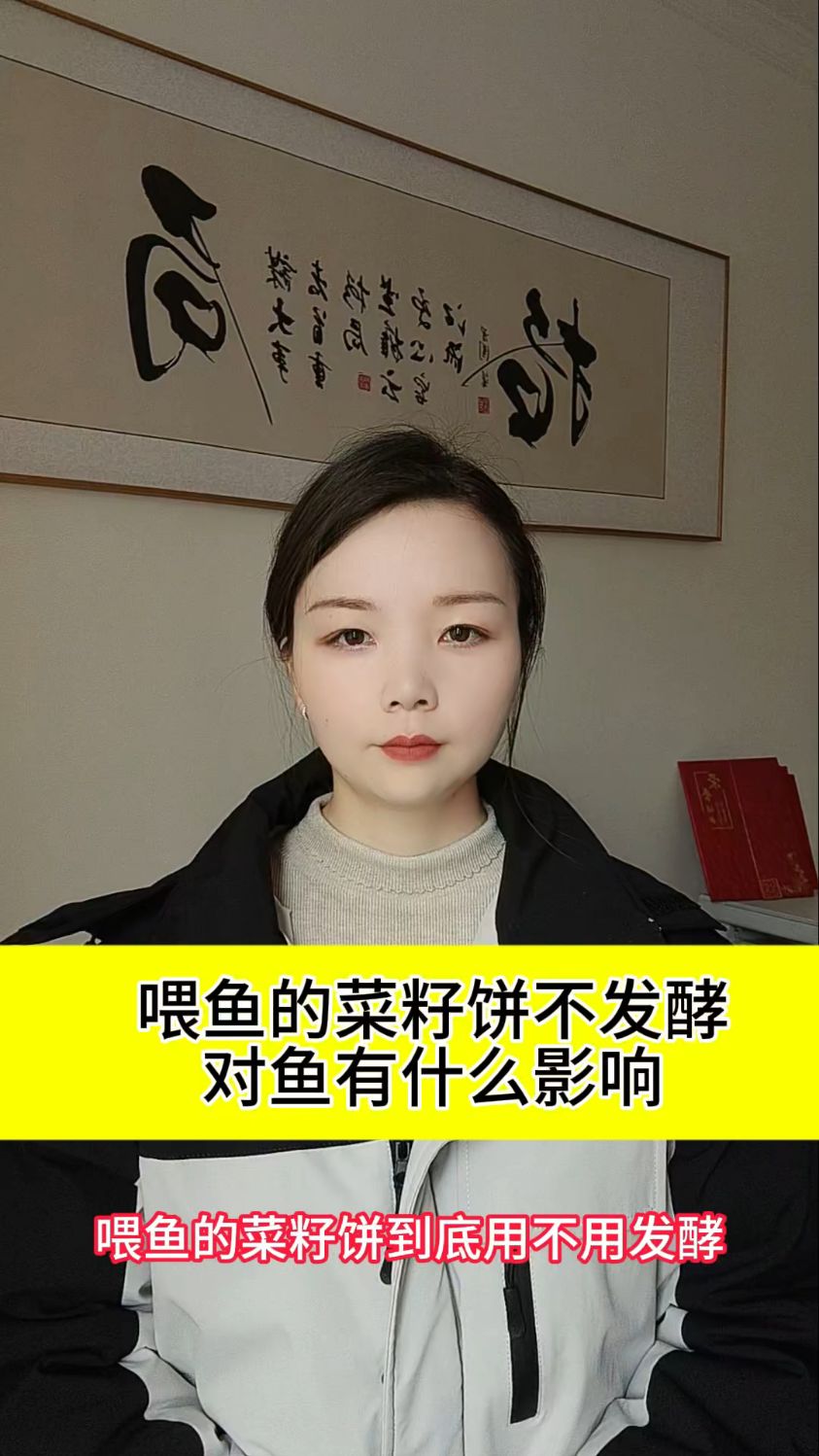 喂鱼的菜籽饼不发酵对鱼有什么影响