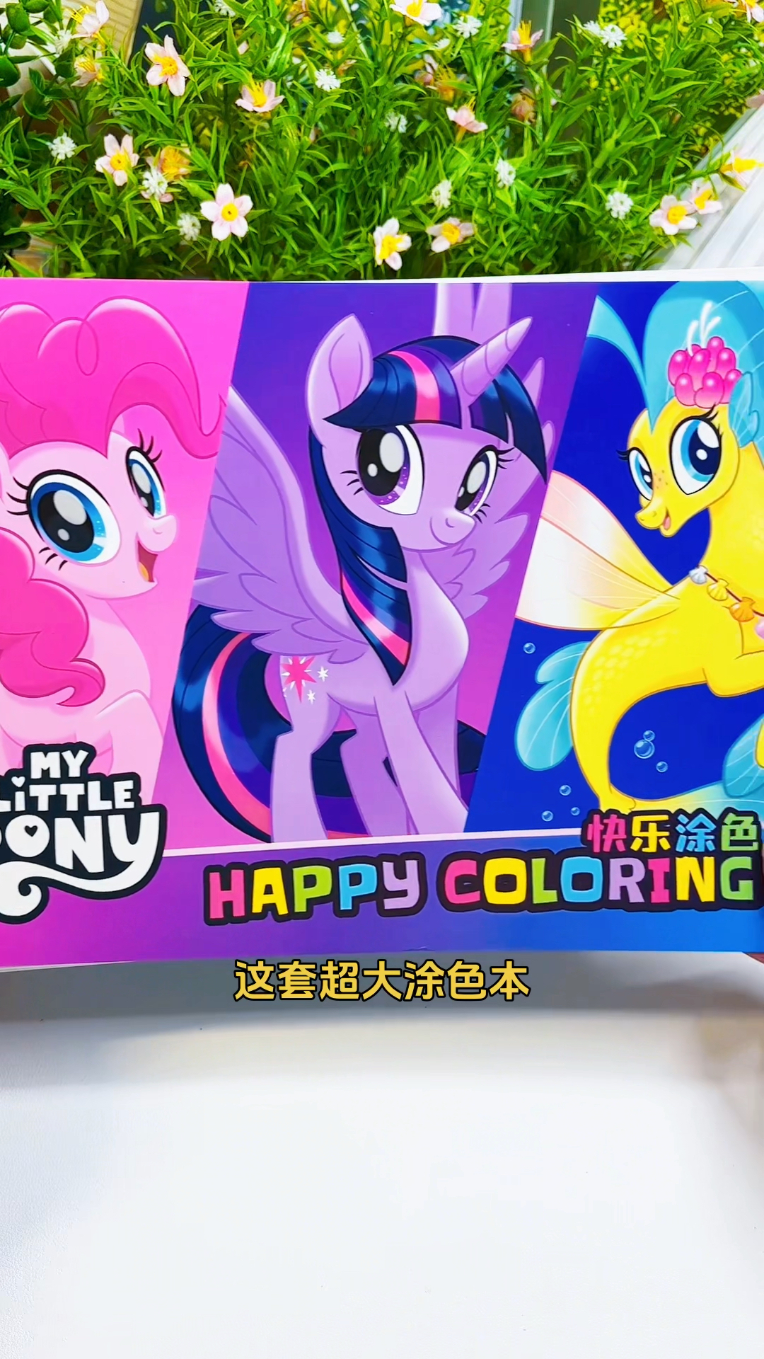 小马宝莉超大涂色本