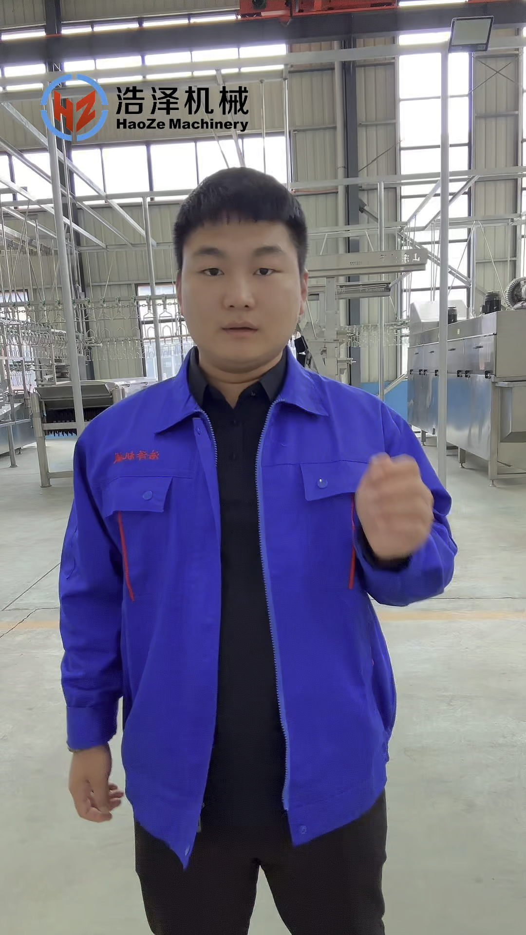 该设备适用于中小型屠宰场。#全自动家禽脱毛机 #食品机械设备
