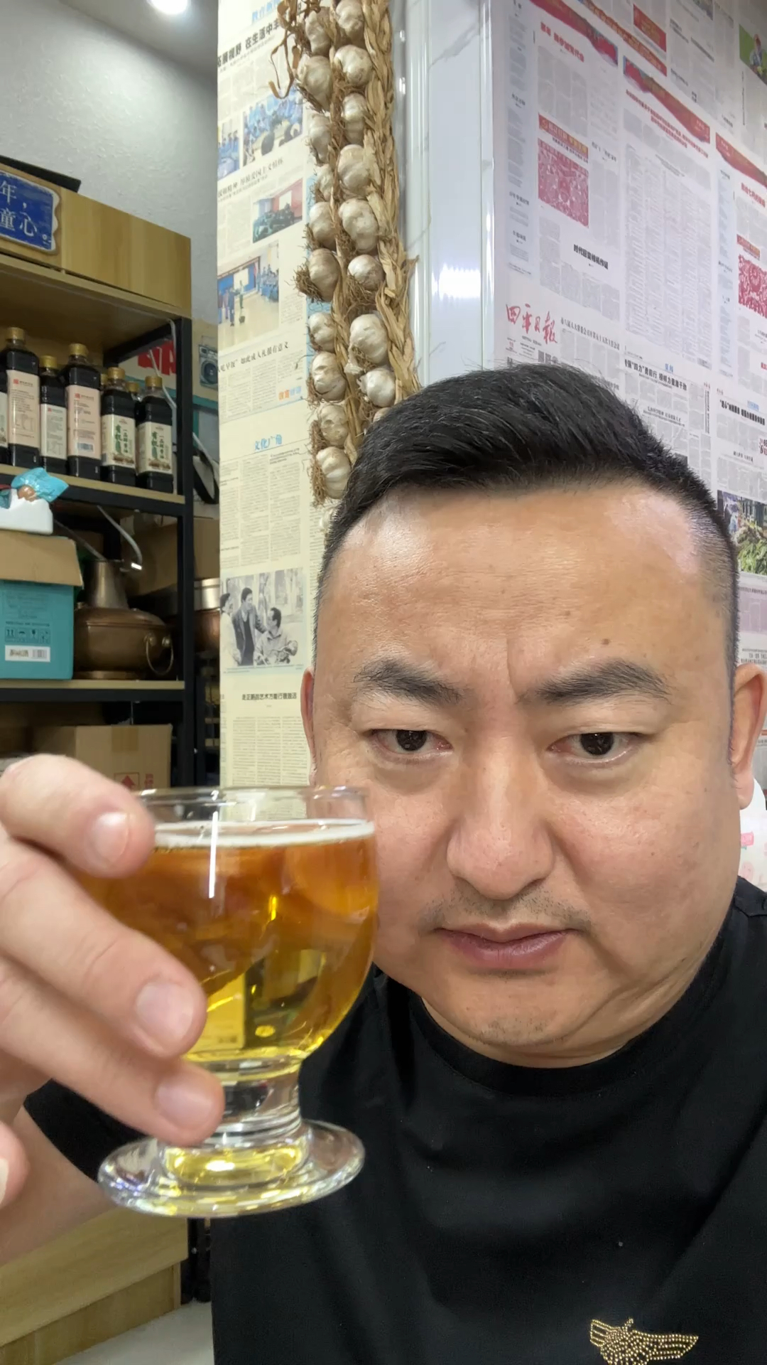 一个人的夜宵菜挺硬