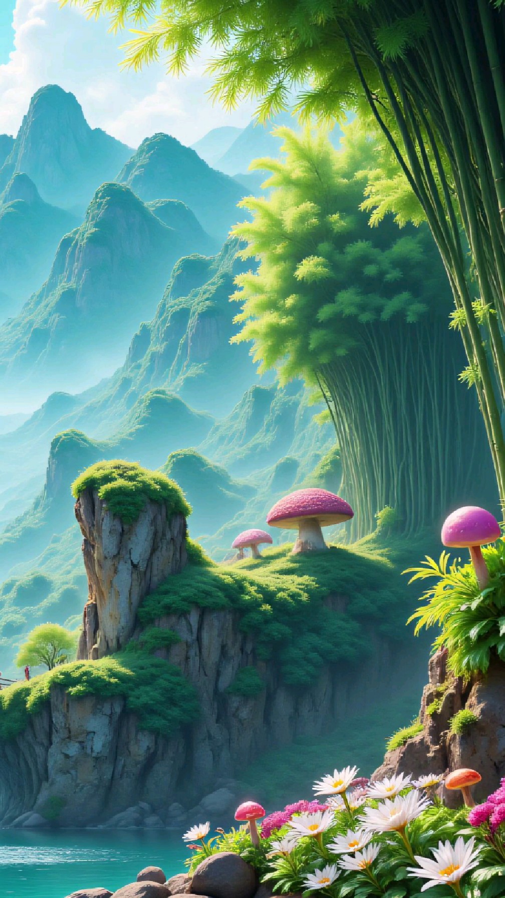动态壁纸 竹林美景