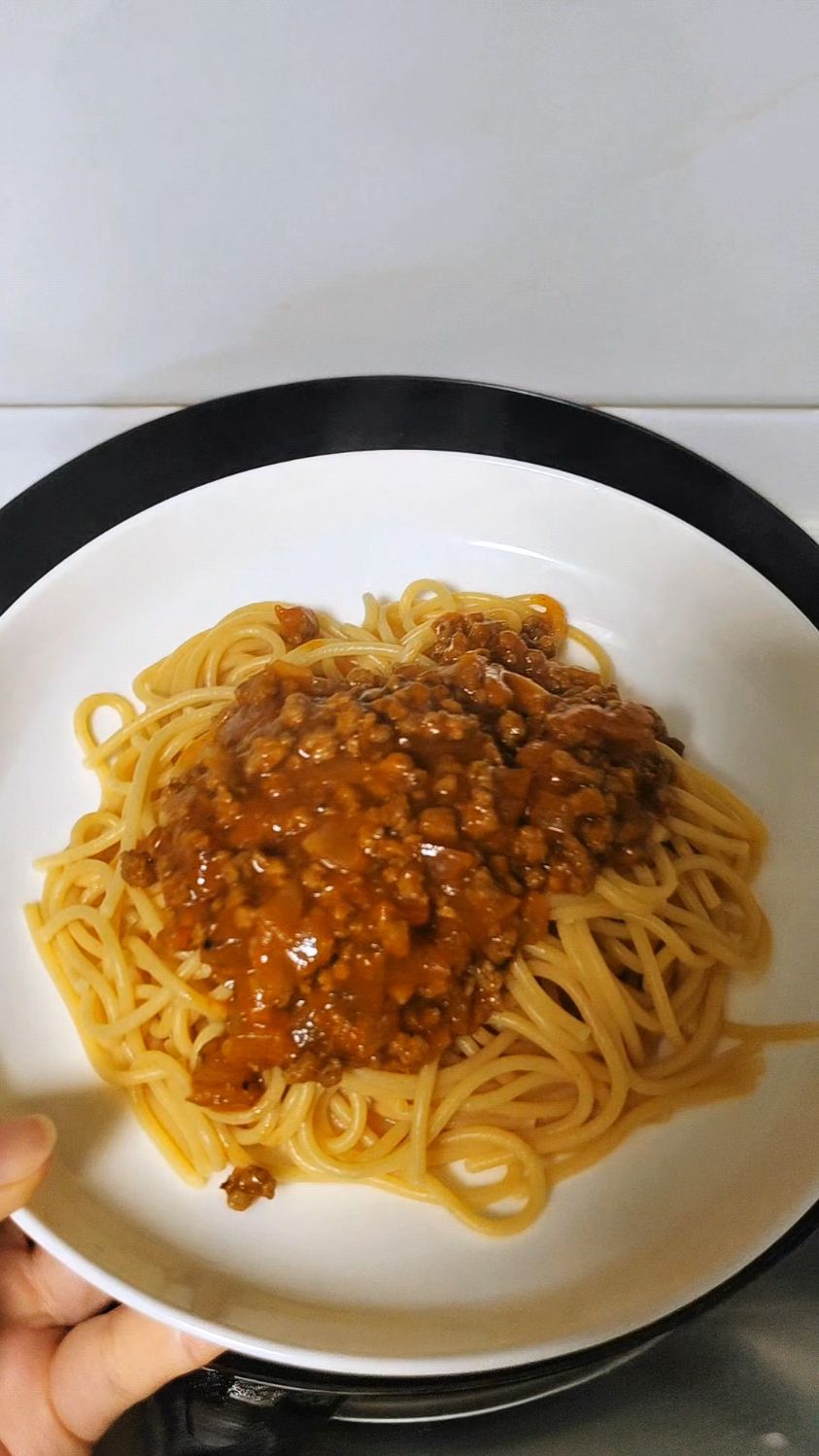 我家孩子超爱的意大利肉酱面,简单好吃,回回光盘!