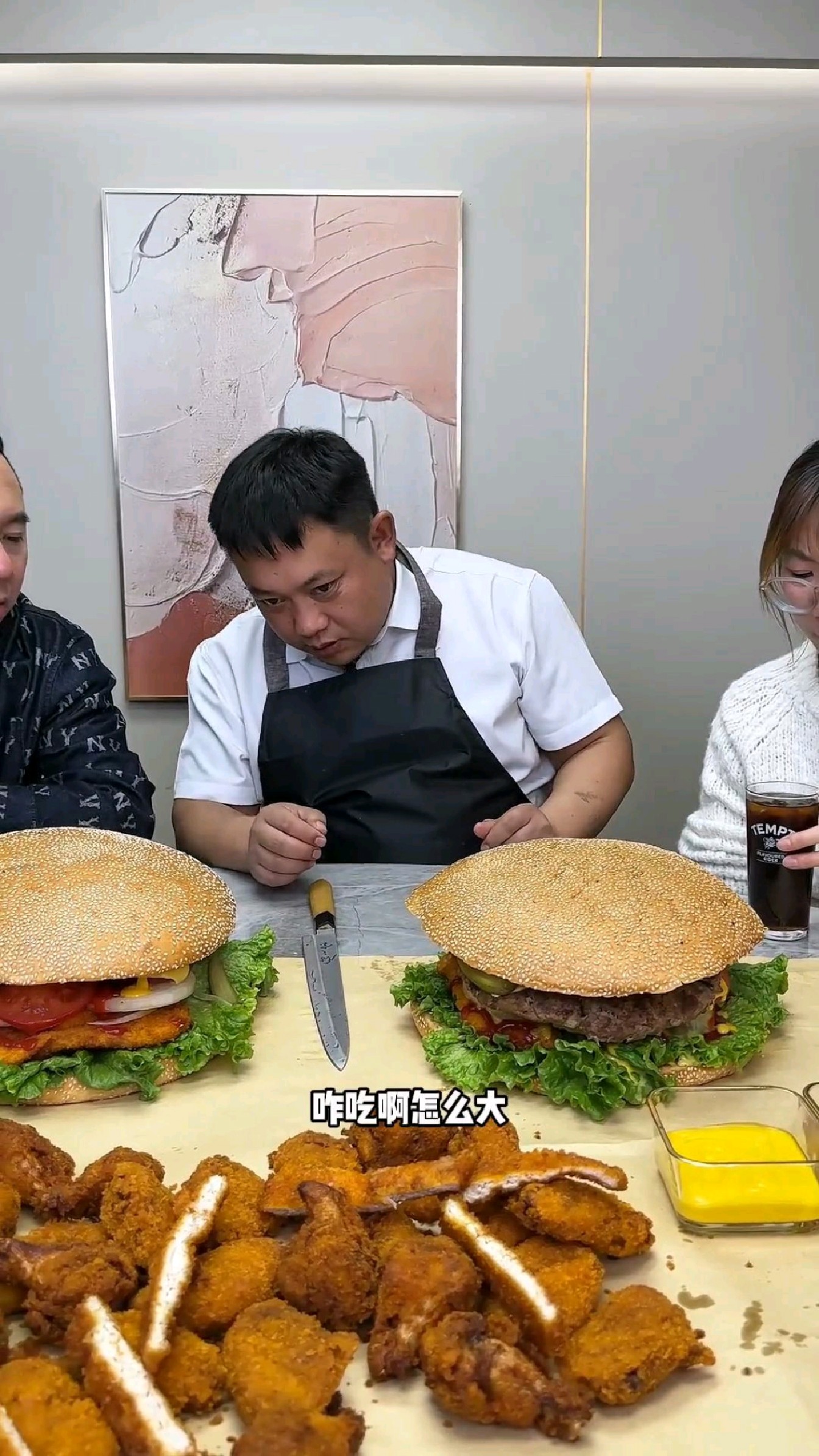 这样的员工餐超级大汉堡,你能吃几个?(中)