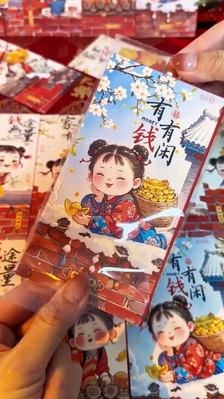年画福娃红包,赶紧备起来送给家里的小宝贝吧