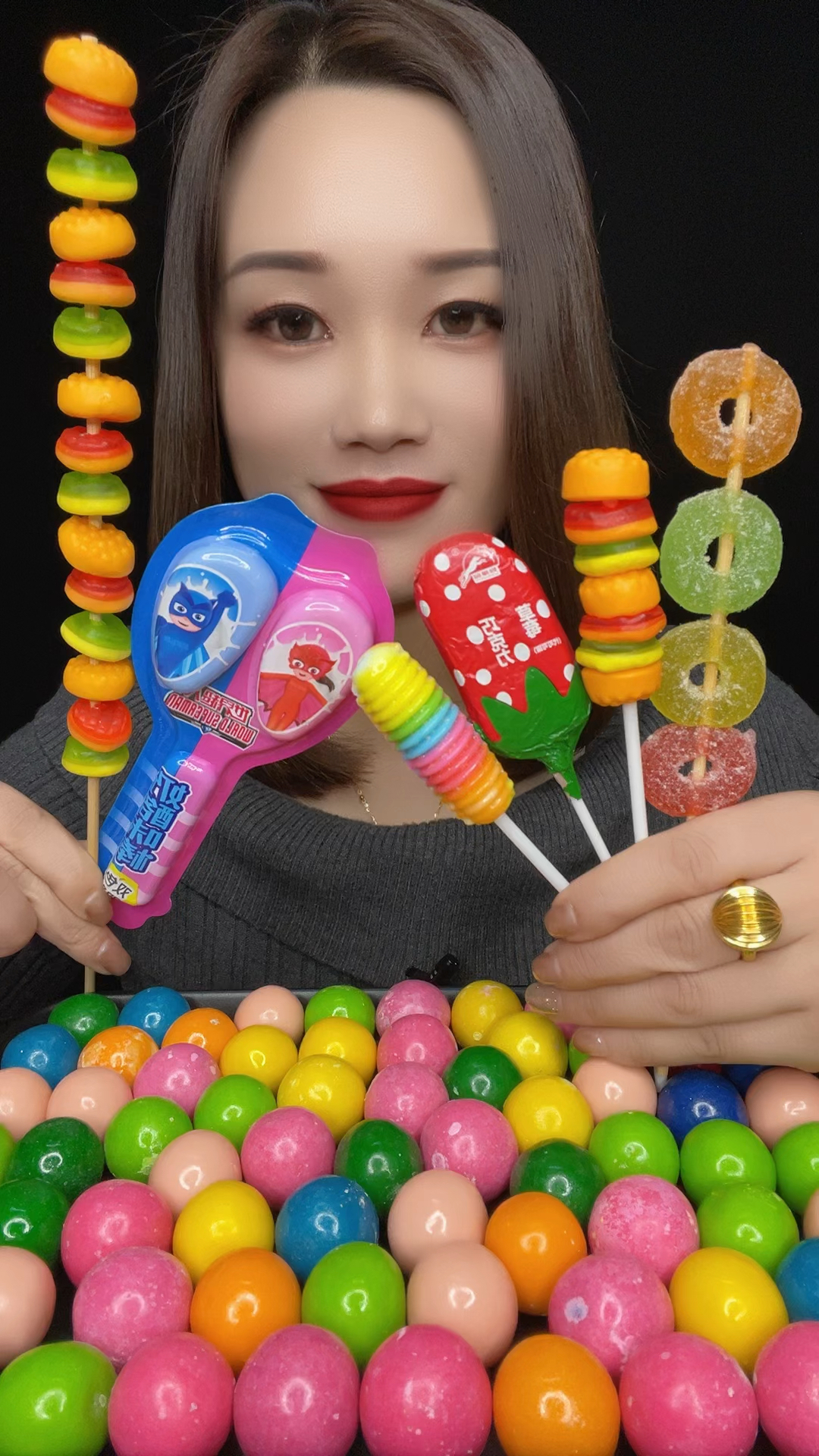 甜甜圈软糖 草莓巧克力
