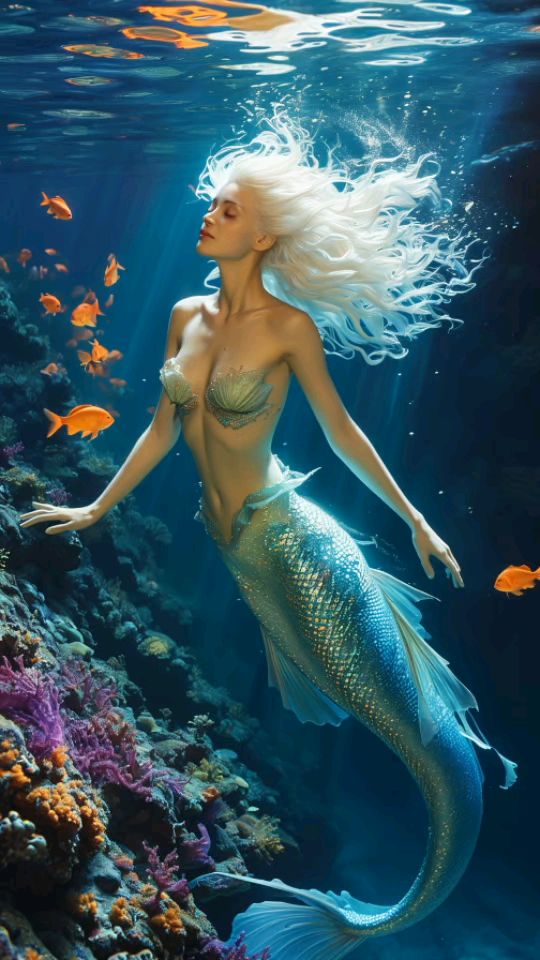 神图壁纸原图Z4884美人鱼