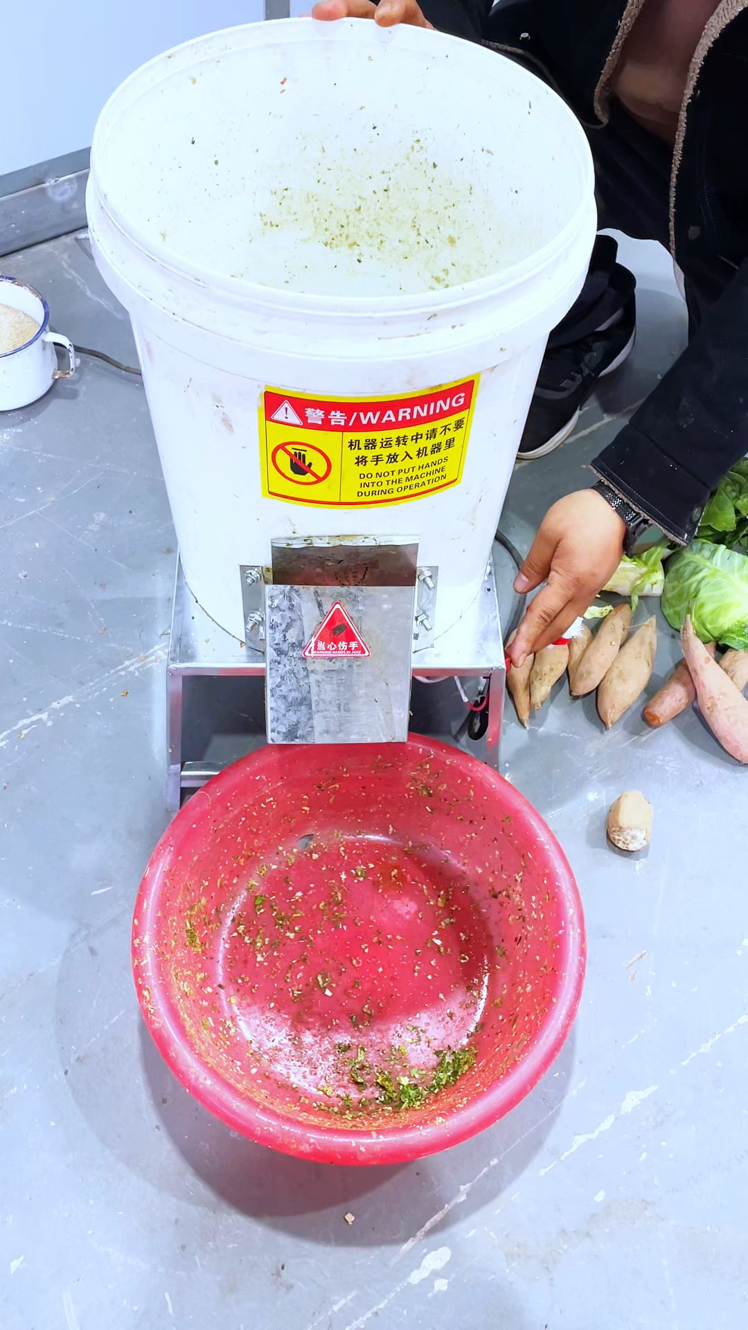 家用小型瓜果蔬菜切碎机