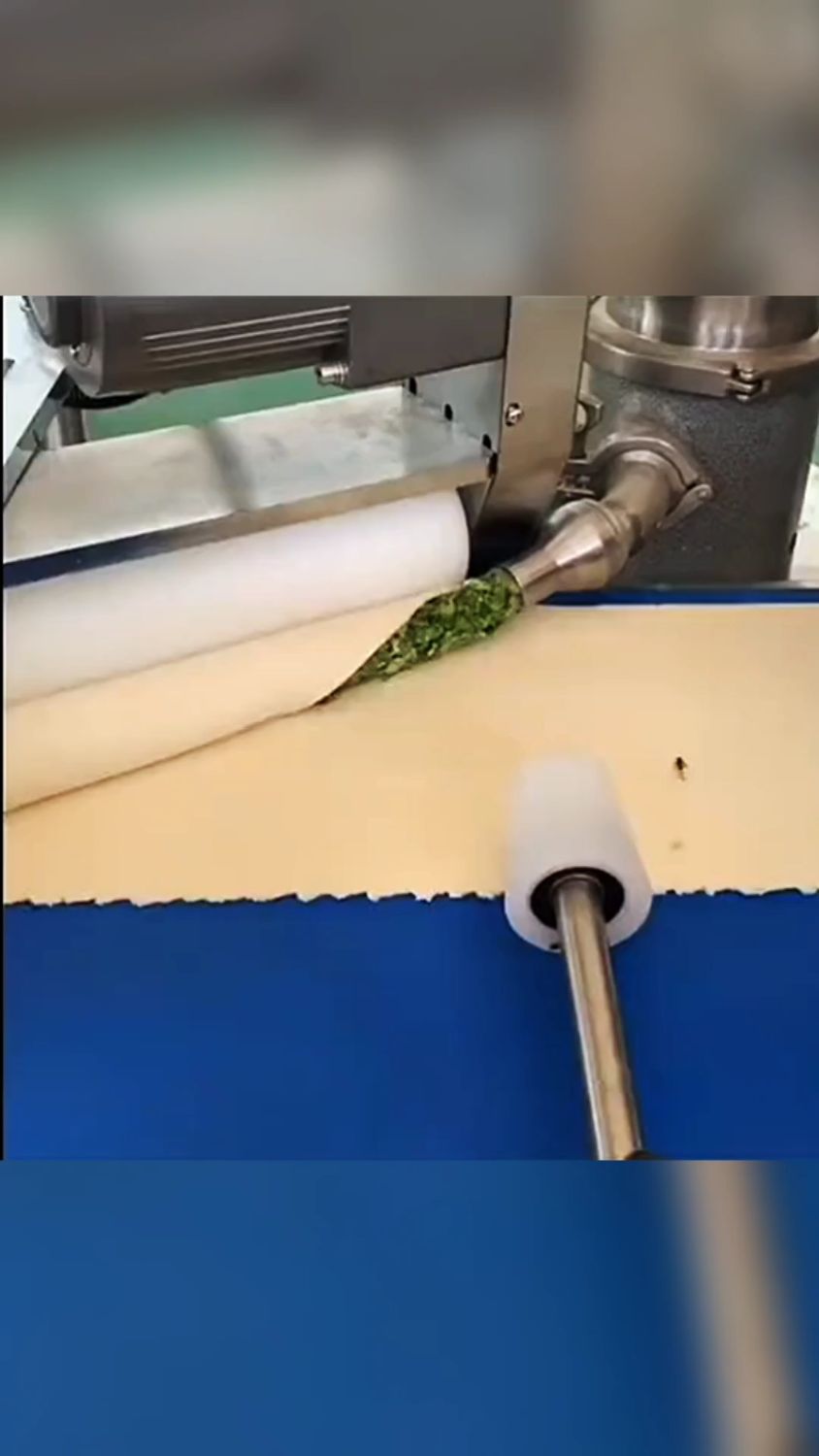 包子里吃出苍蝇,原来是这么回事,包子机就这样把苍蝇包进去了