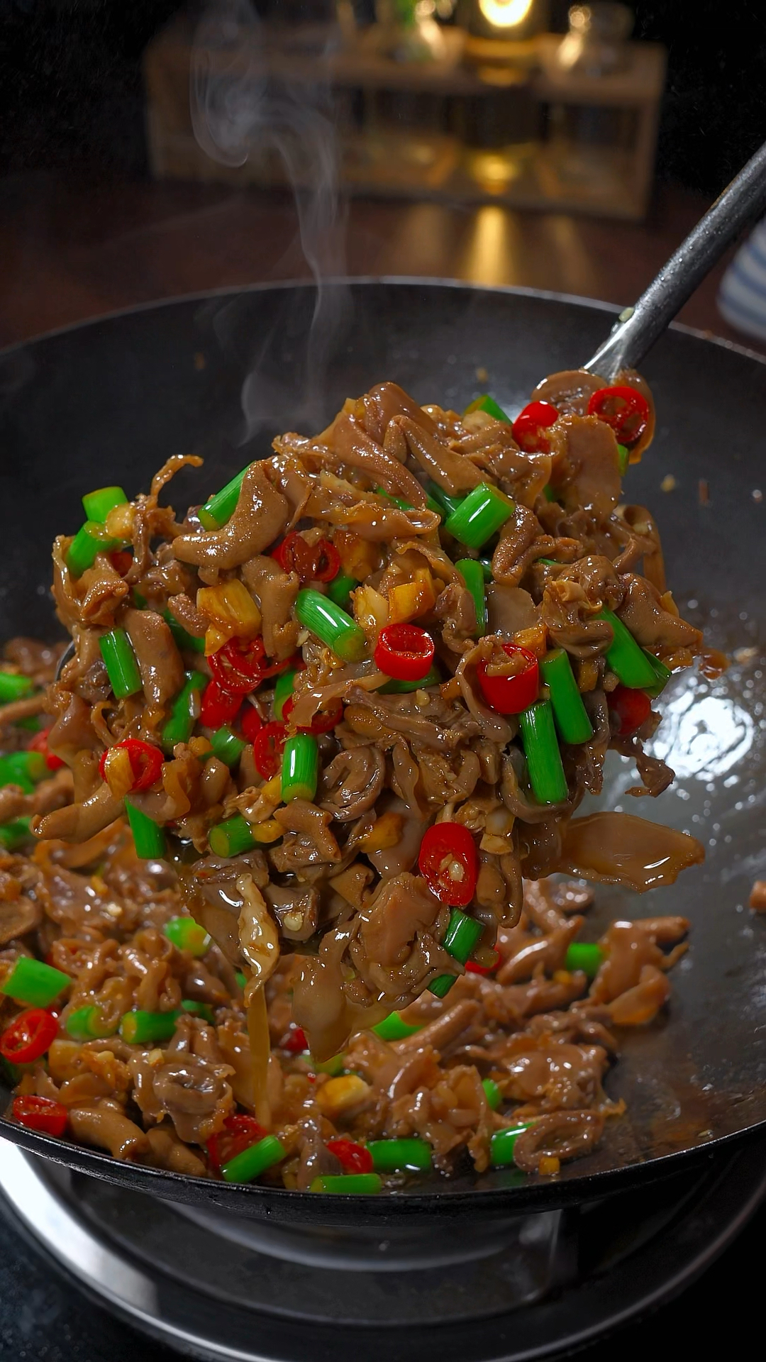 推荐一道超级下饭菜 爆炒鸡杂#家常菜 #美食