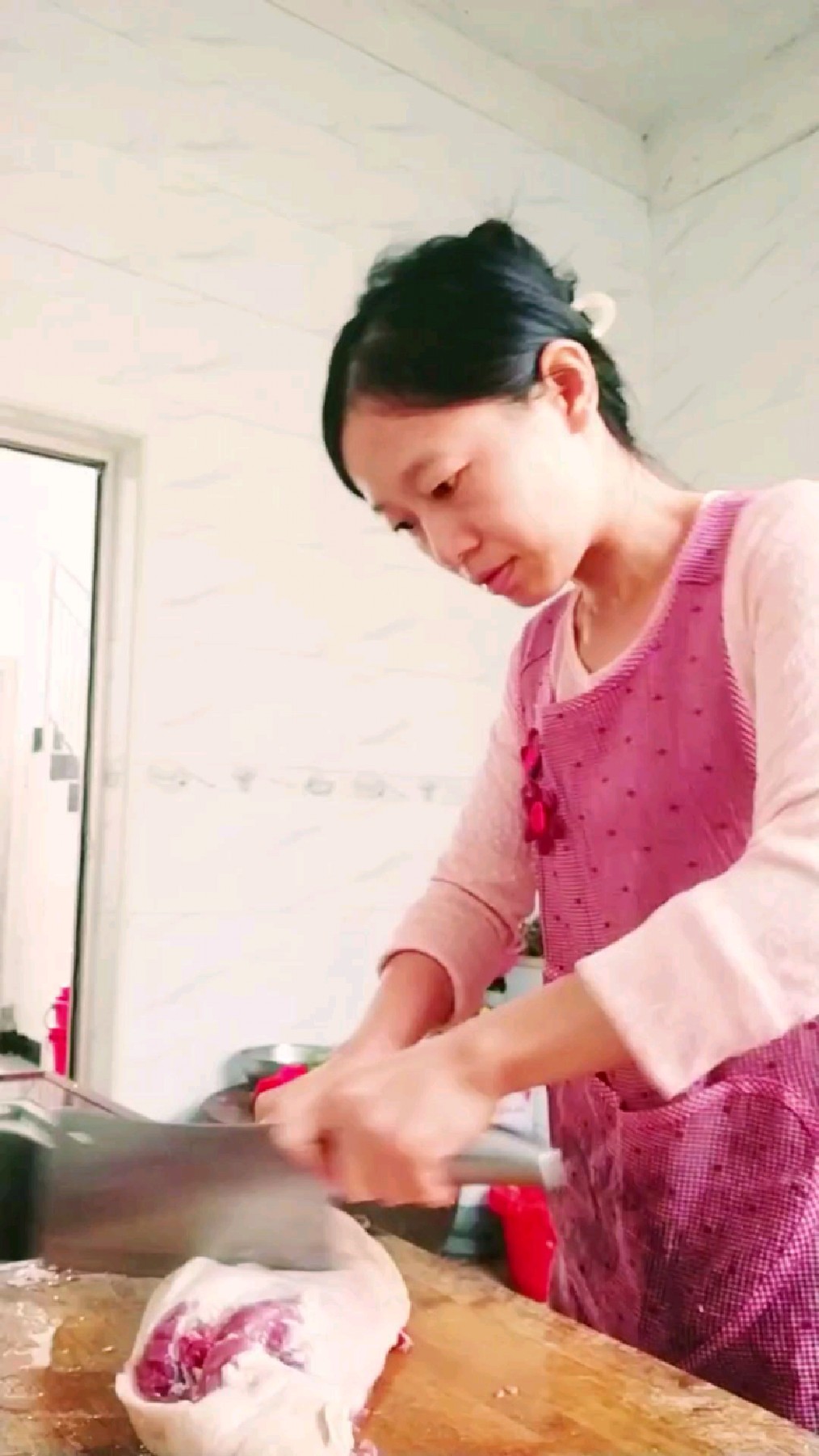 家乡菜酸笋炒鸭肉,是很独特的味道