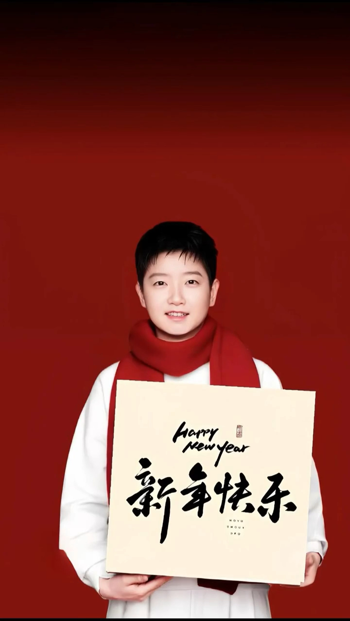 莎莎的新年壁纸   让我看看谁还没有