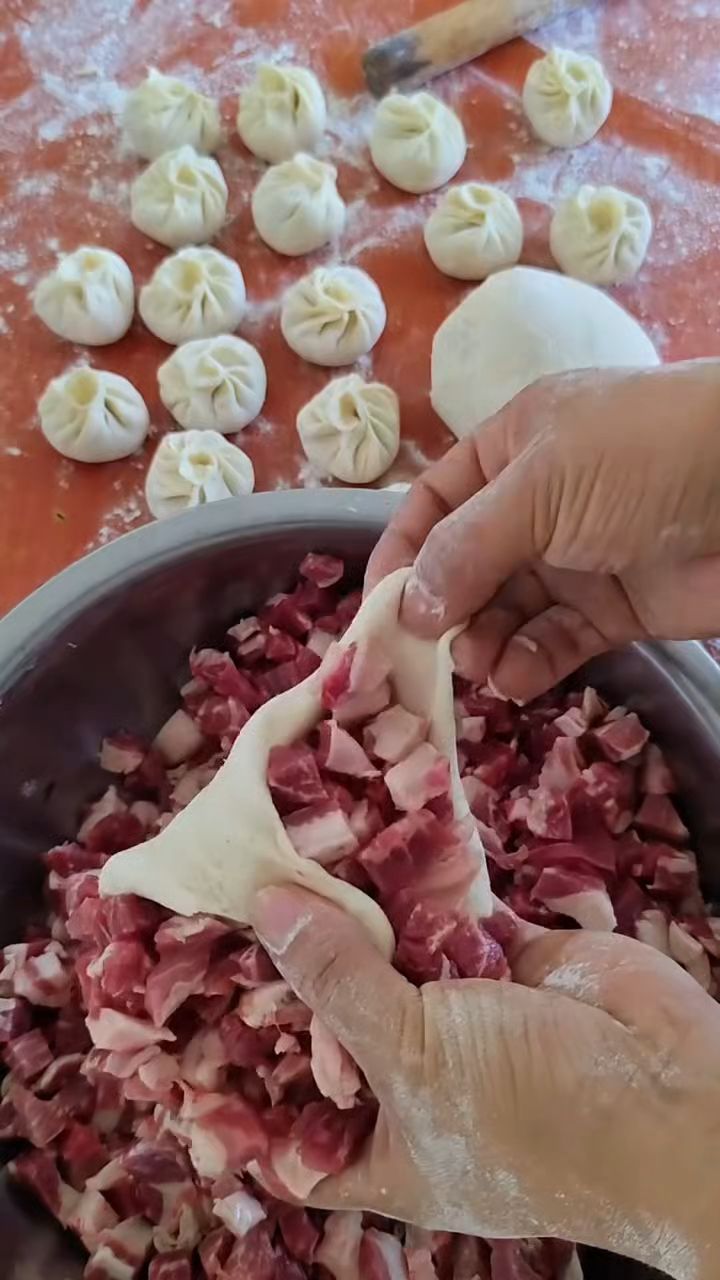 大馅肉包子新做法