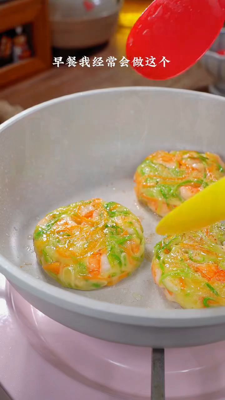 虾仁饼这样做法太好吃了