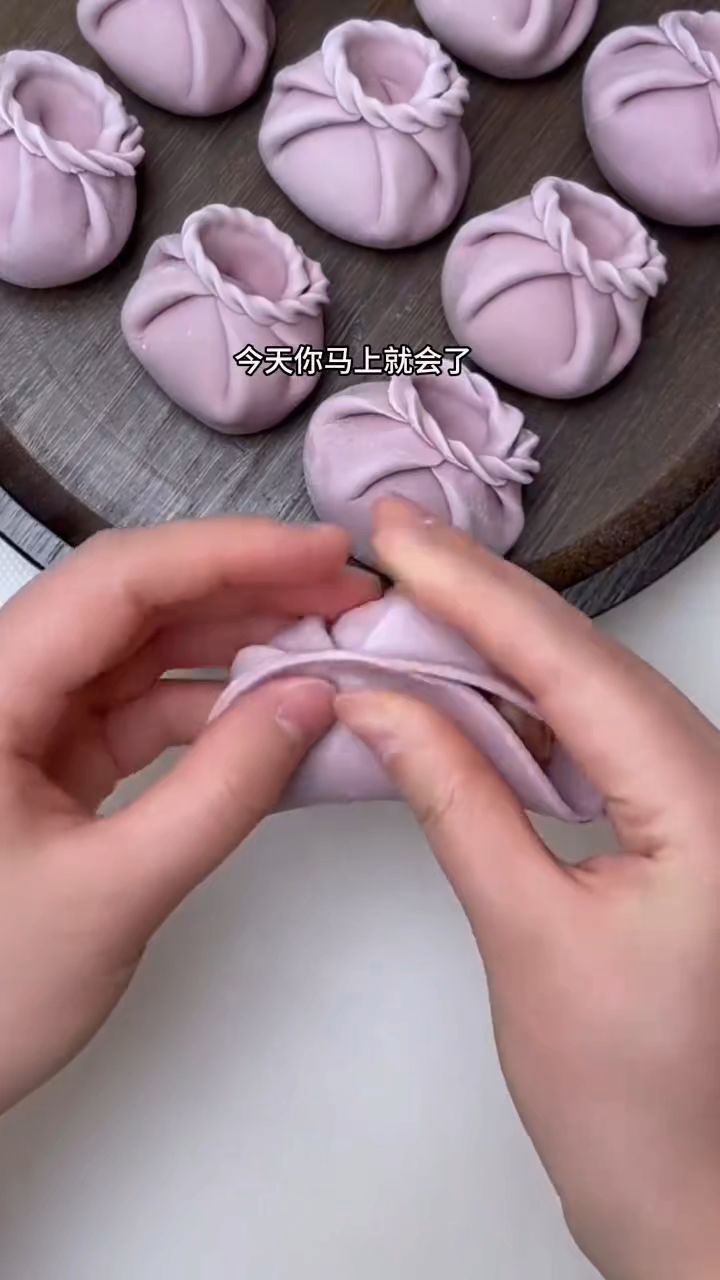 花样包子这样做法太漂亮了