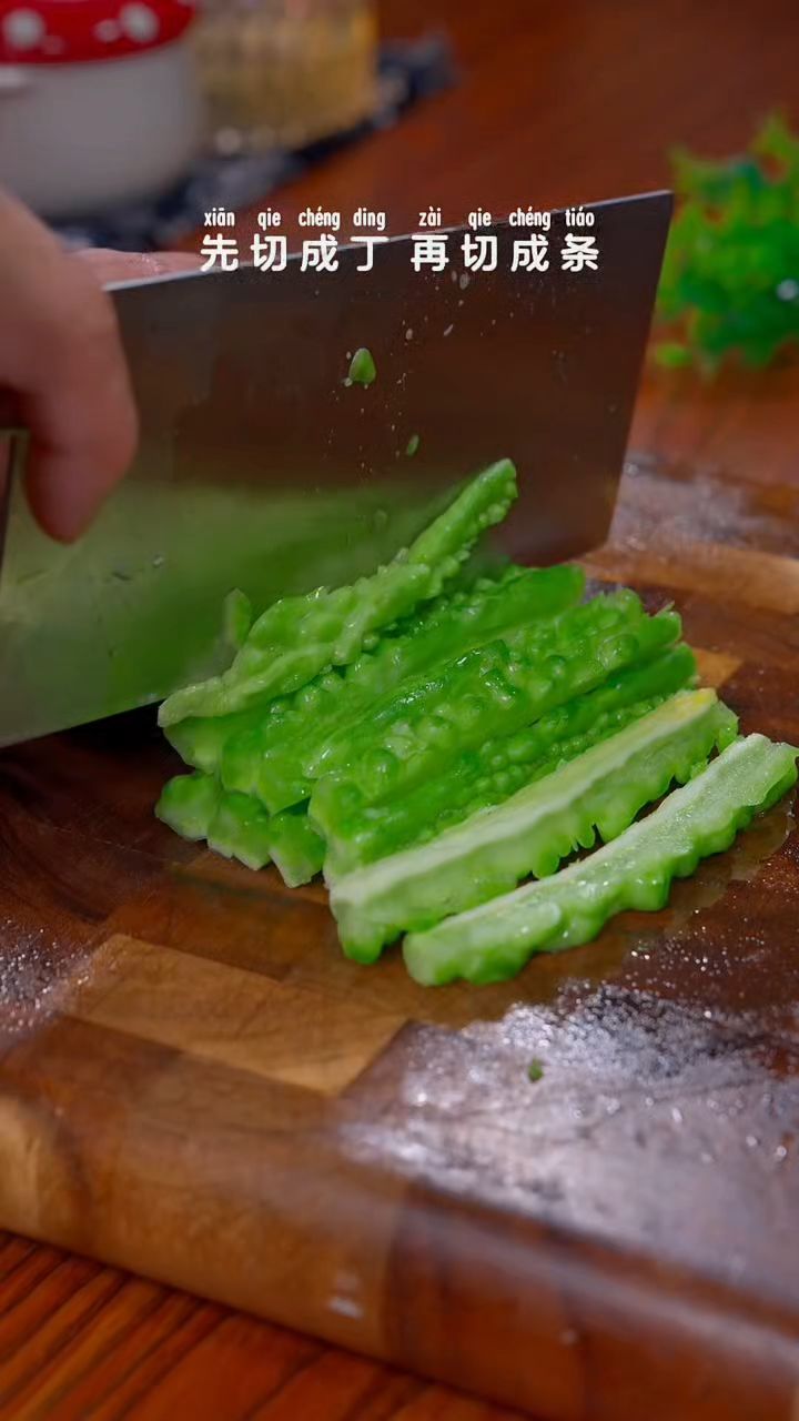 苦瓜炒蛋太好吃了