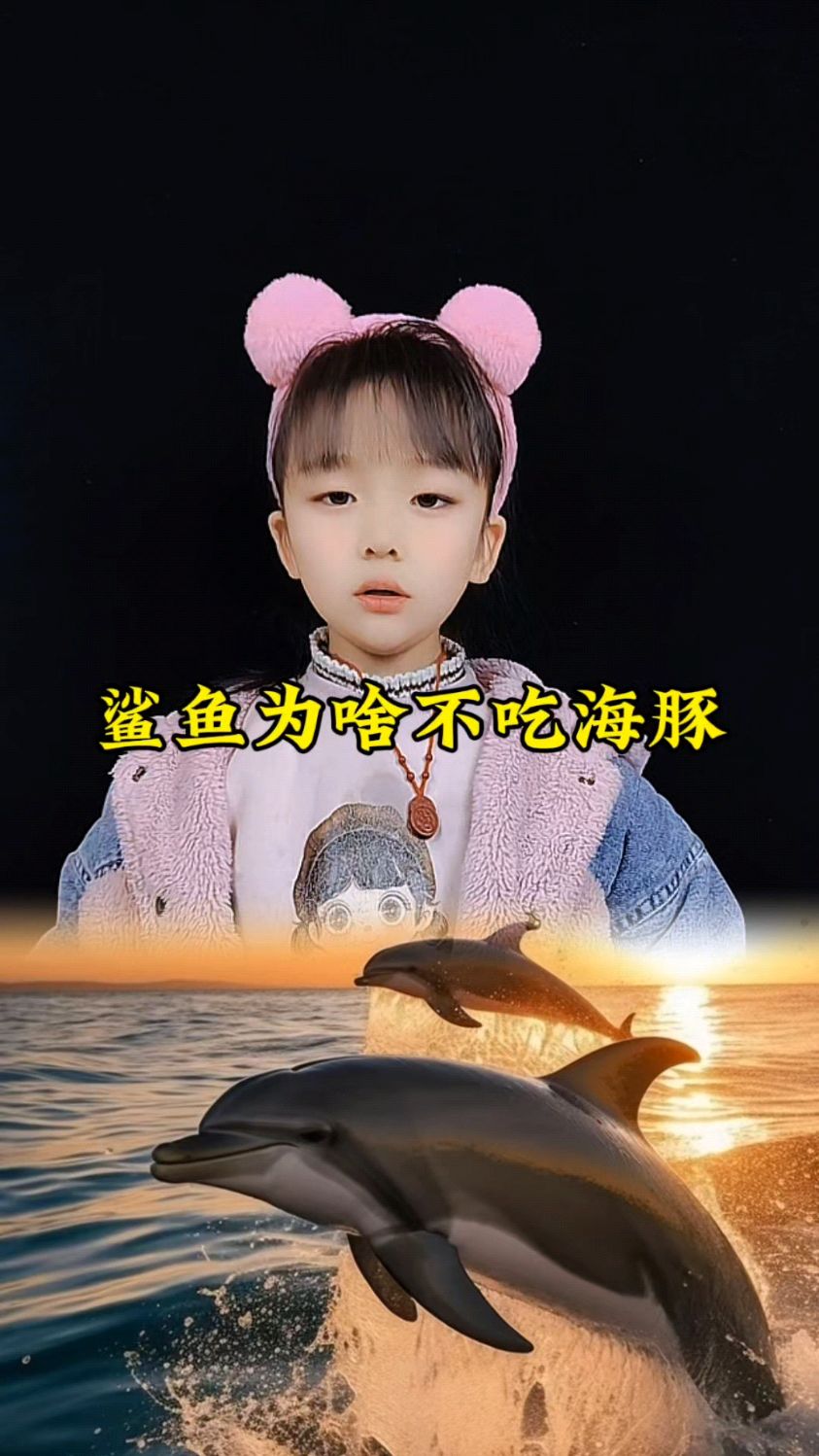 鲨鱼为什么不吃海豚呢?