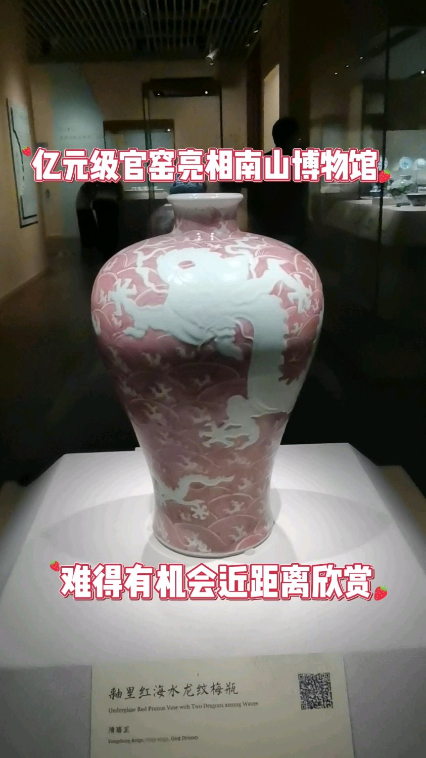 亿元级官窑瓷器亮相南山博物馆!非常值得一看!