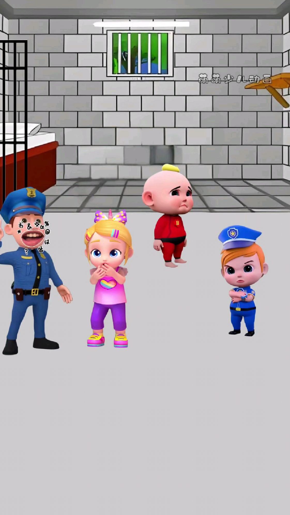 大灰狼和小狐狸搞破坏#益智动画#少儿动画 #启蒙早教 #益智动画片