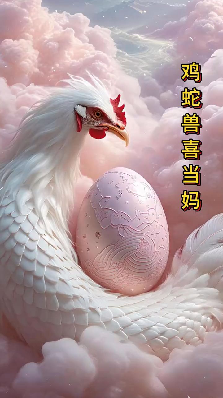 鸡蛇兽喜当妈#十二生肖大融合