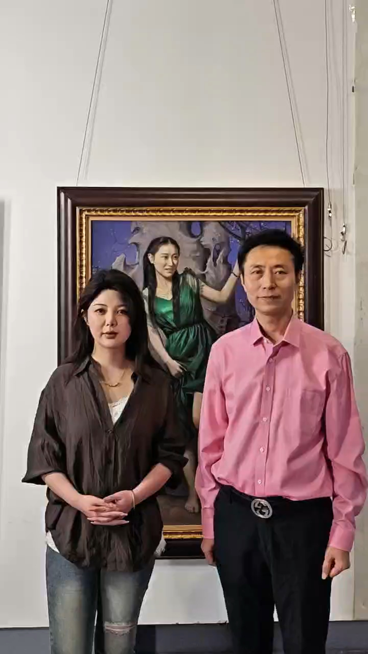 中国当代超写实油画大家——苏新老师独作品上拍破千万的艺术家#开工大吉购好物