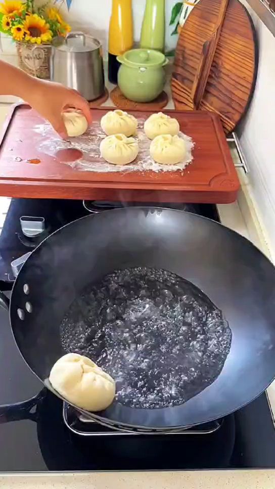 锅贴包子特别好吃