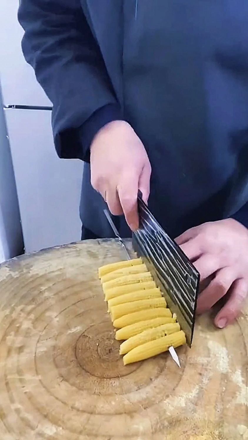 师傅,切菜真有招