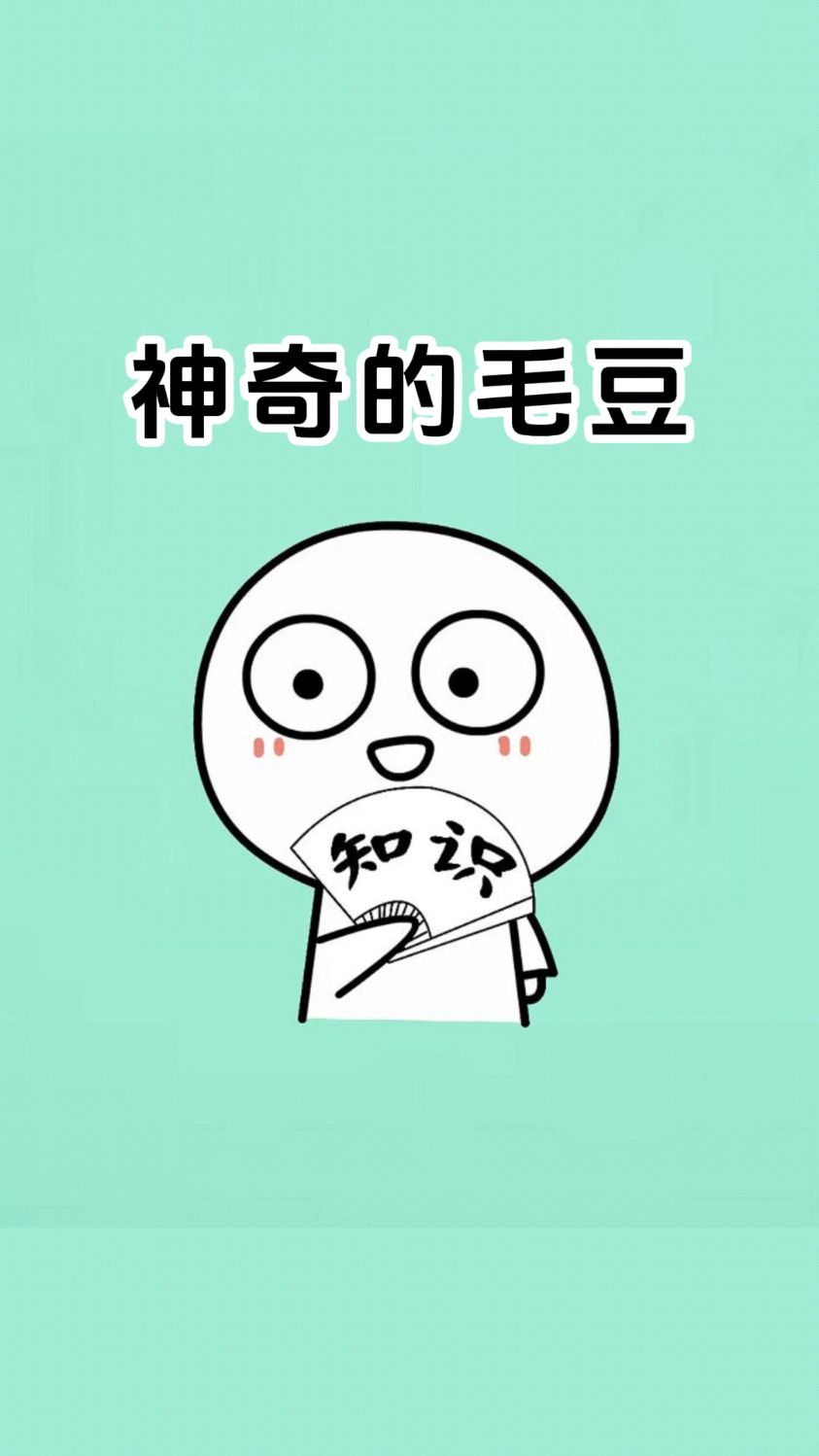 原来这些东西都是毛豆做的