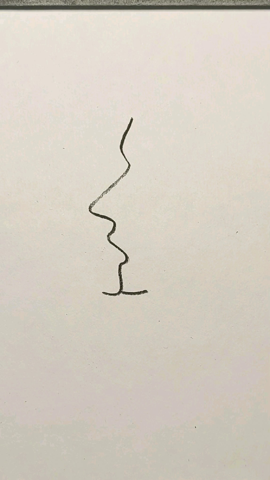 挑战一笔画鱼钩,一起试试吧