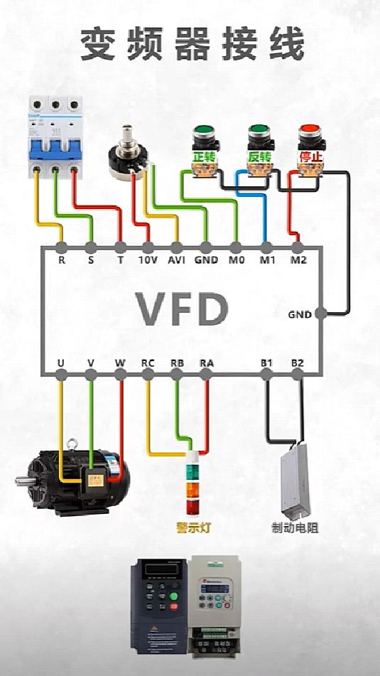 变频器的接线方法
