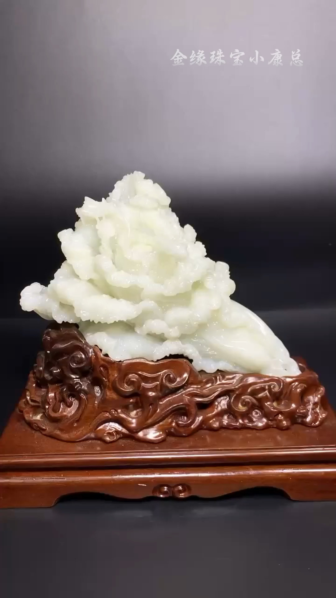 和田玉白菜摆件寓意百财