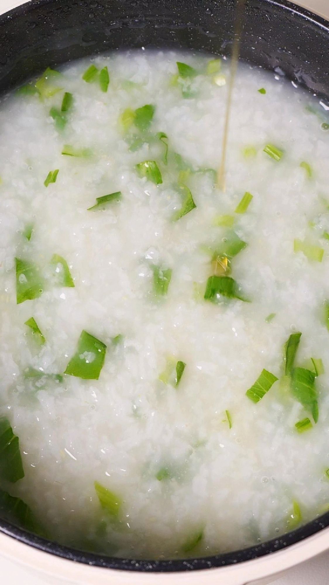 青菜粥太好喝了,谁还没喝过啊