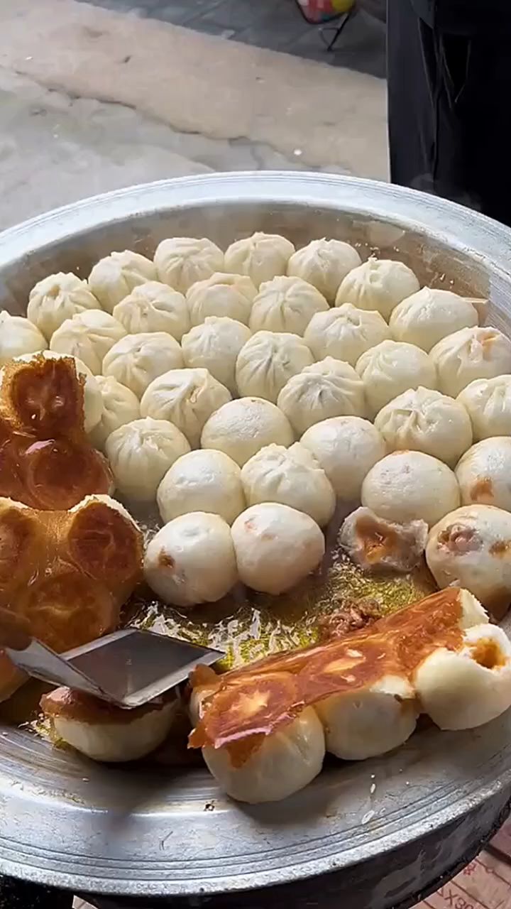 水煎包子嘎嘎好吃