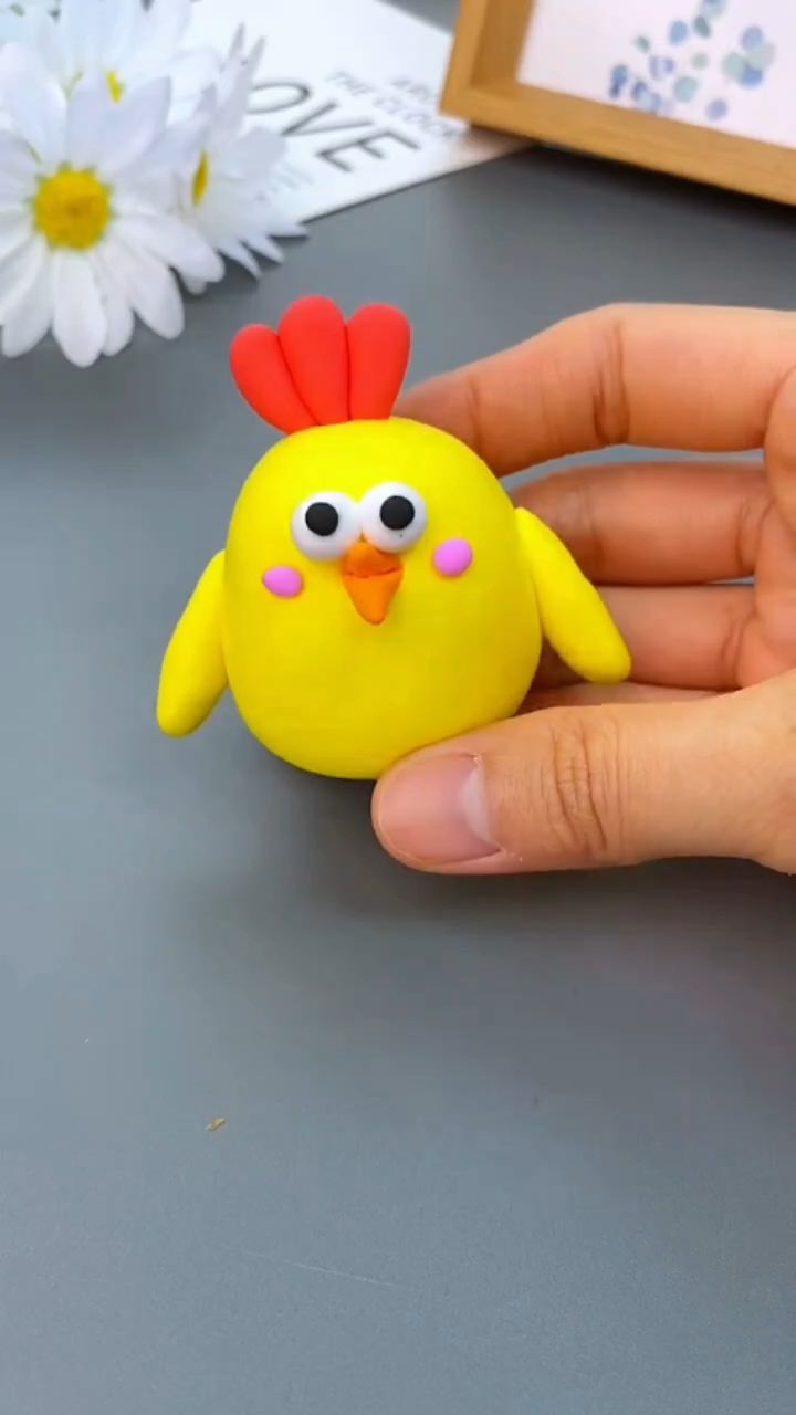 手工制作可爱的小鸡