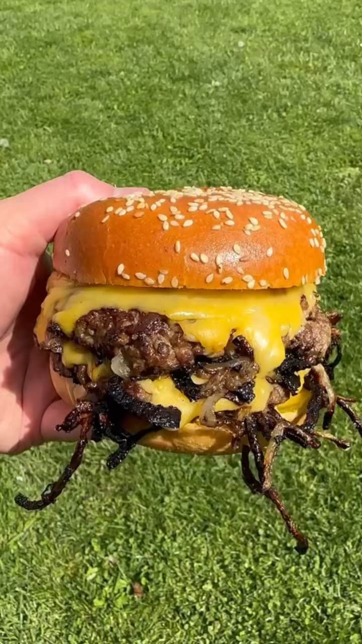 美式牛肉汉堡,简单易做