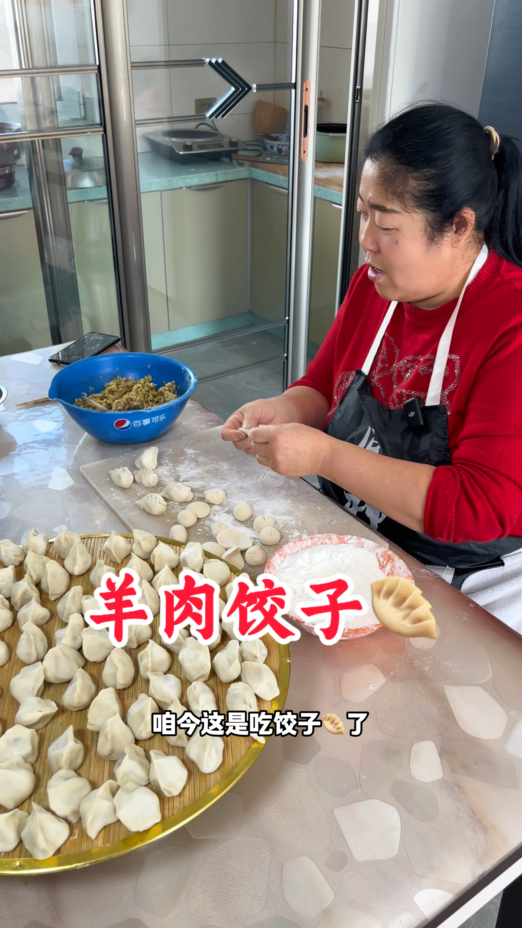 妈妈的味道,羊肉饺子!