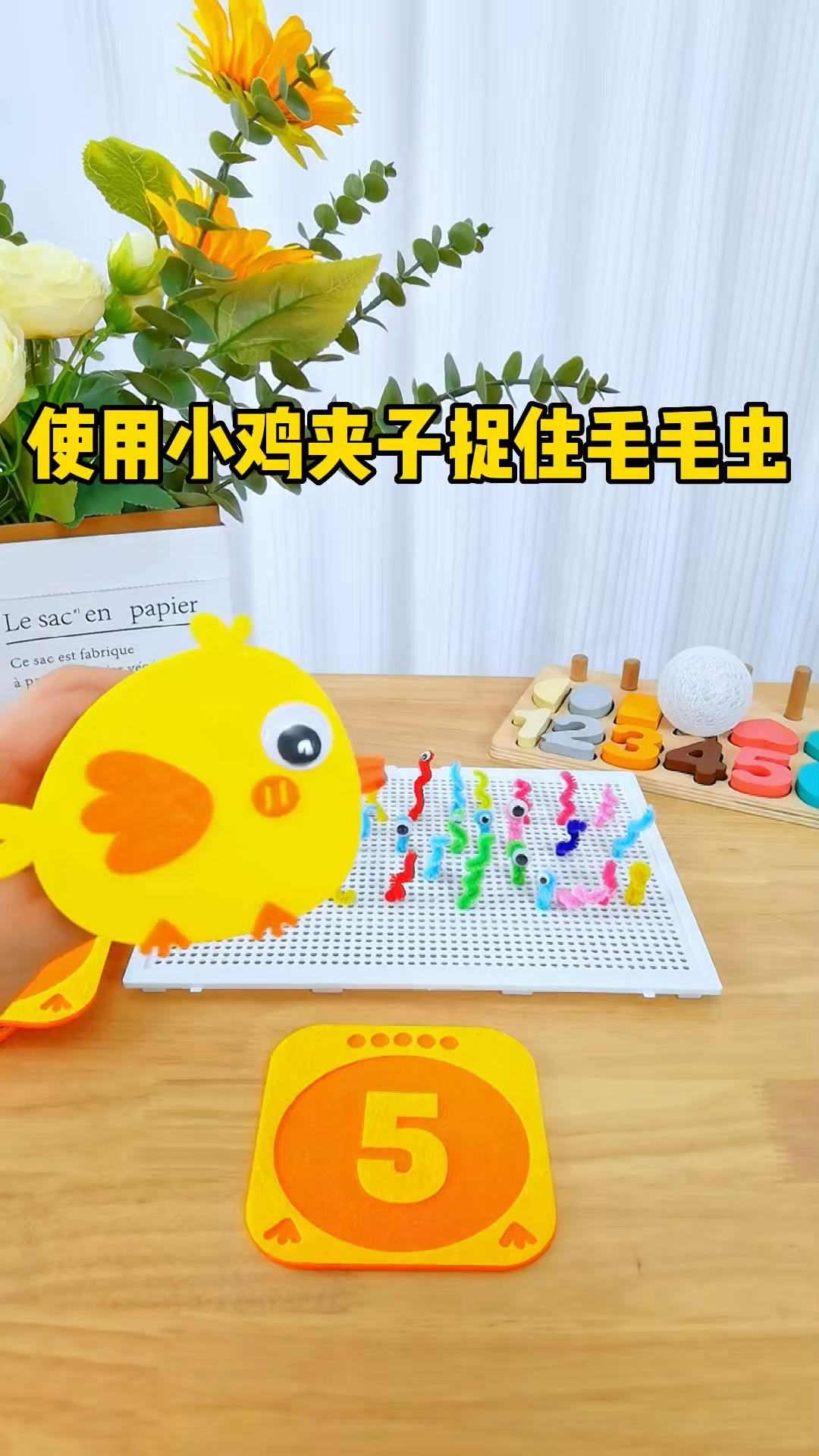 《小鸡捉虫》趣味数学,玩中学,智慧成长!