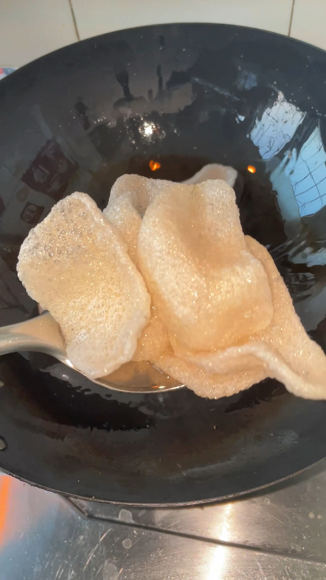 虾味超浓郁的虾片